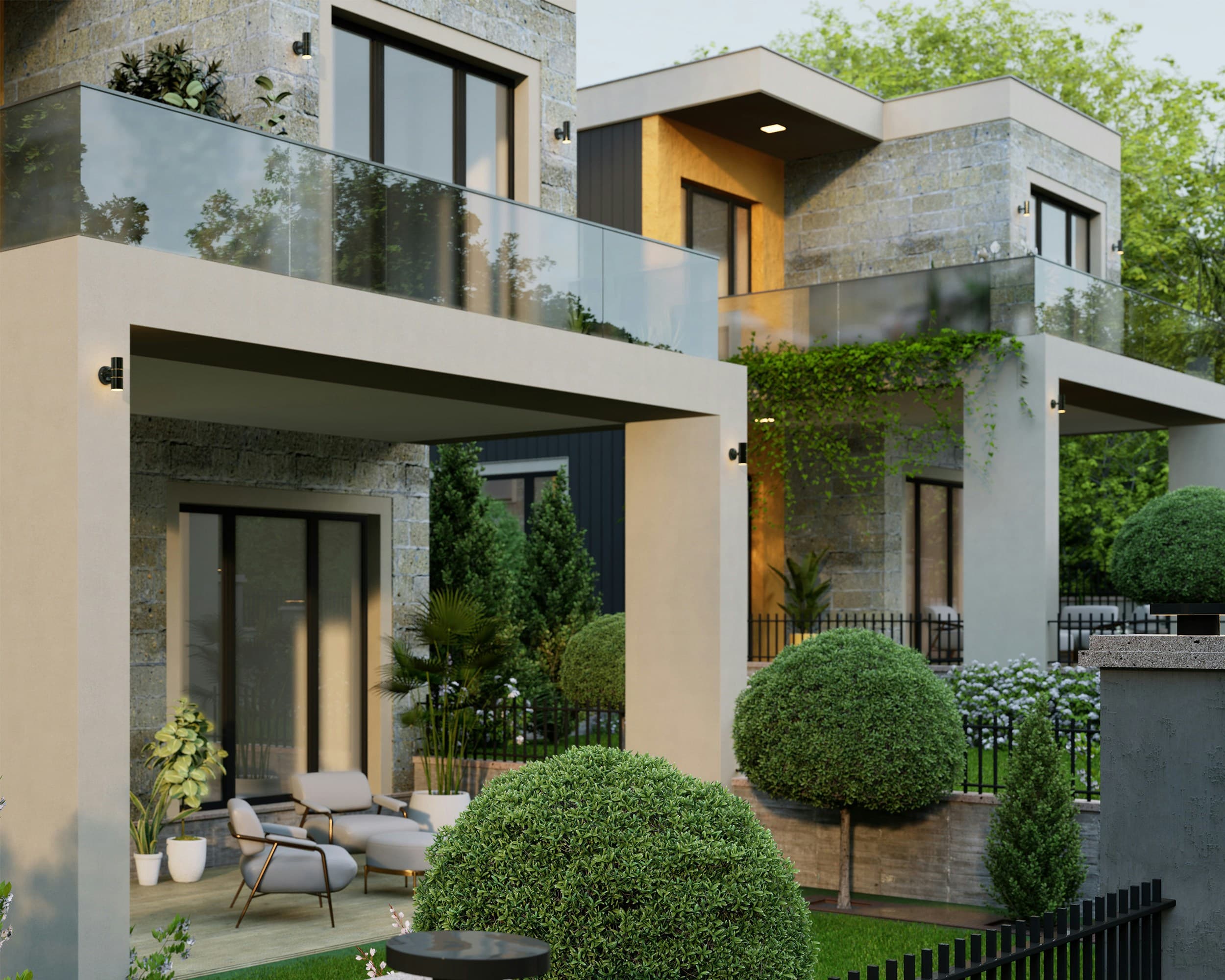 Modern house for consultation services